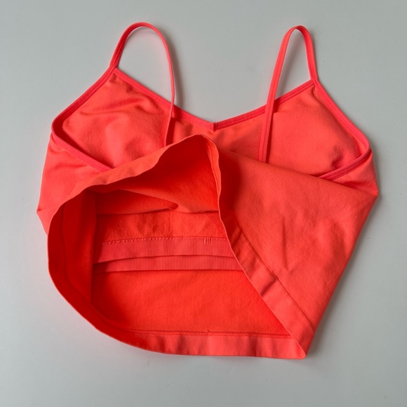 Splits59 Loren seamless cami in Sunset orange - Picture 5 of 10